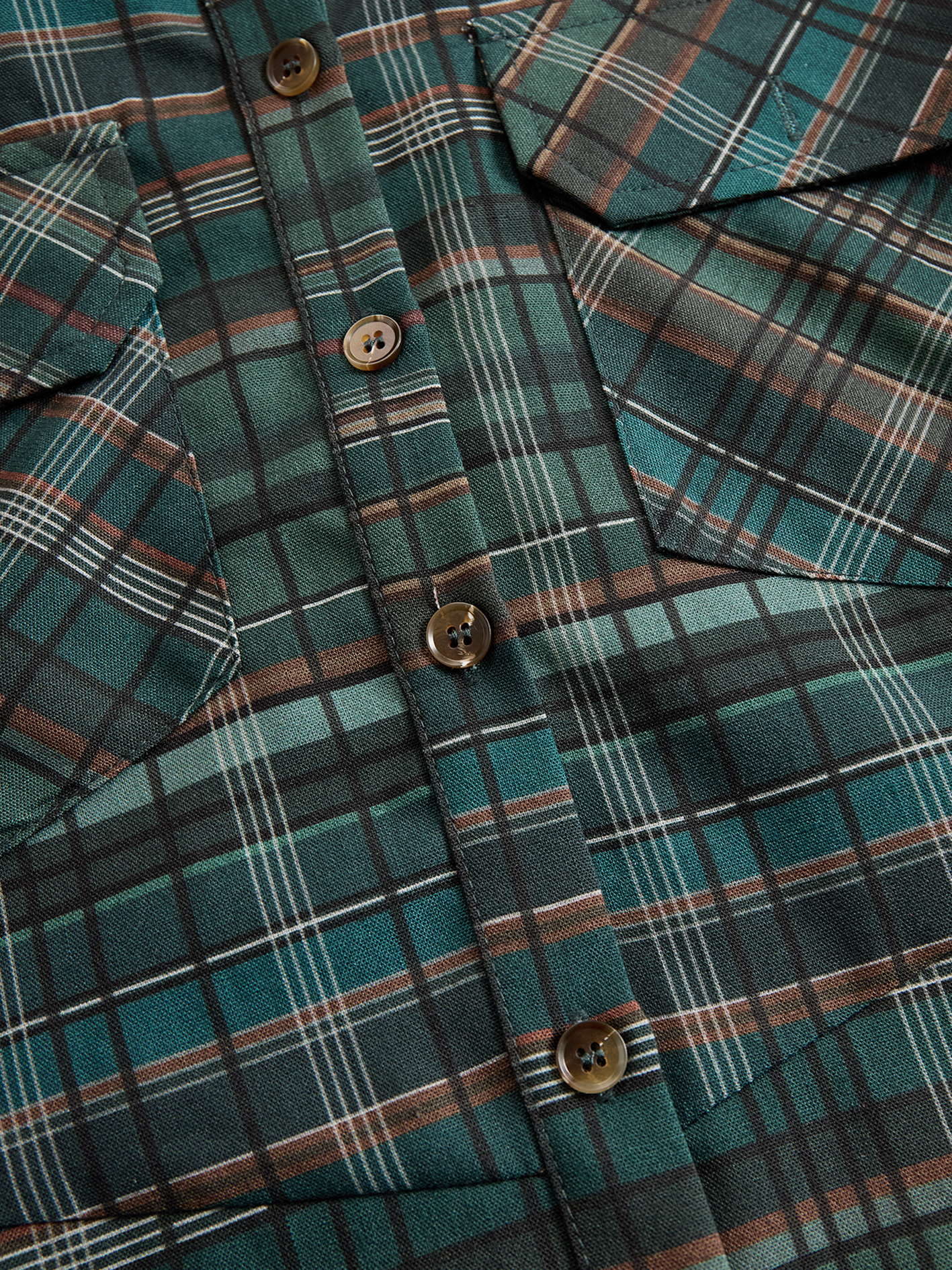 Ava – Plaid Collared Maxi Shirt Dress