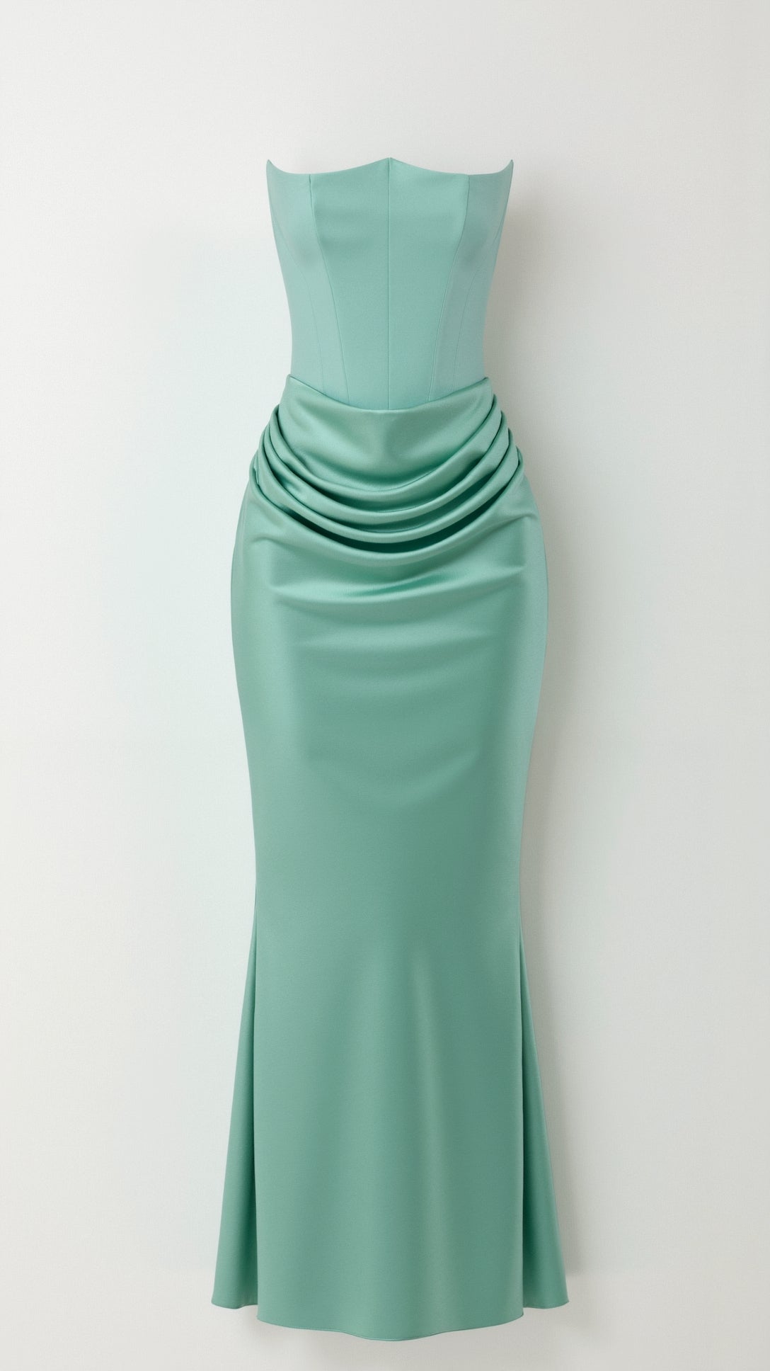 Renata – Strapless Bodycon Evening Maxi Dress