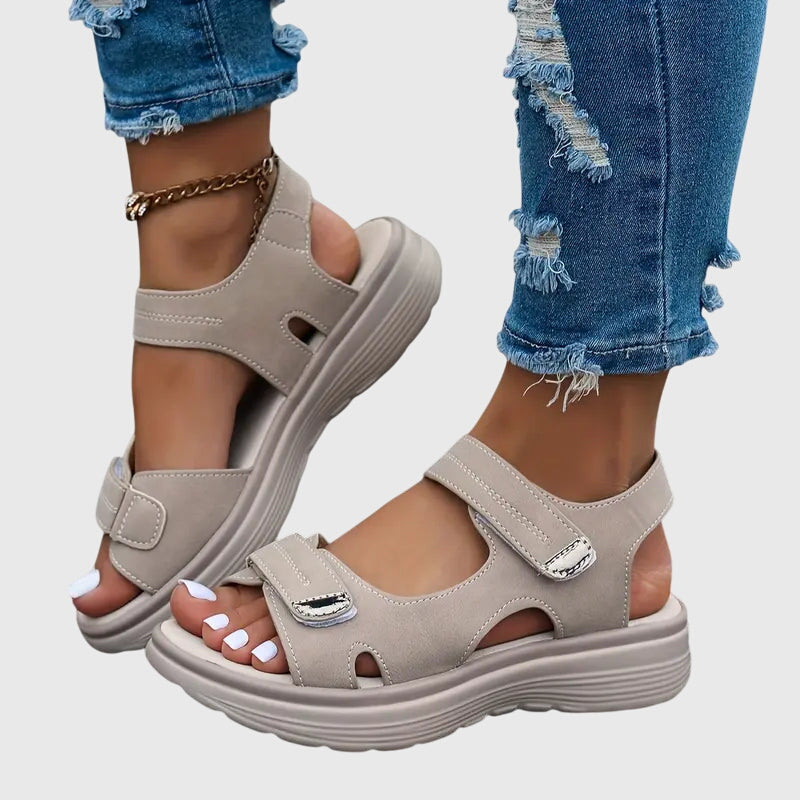 Amaya – Ankle Strap Wedge Sport Sandals