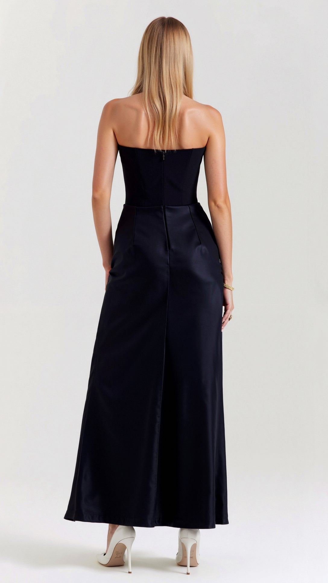 Renata – Strapless Bodycon Evening Maxi Dress