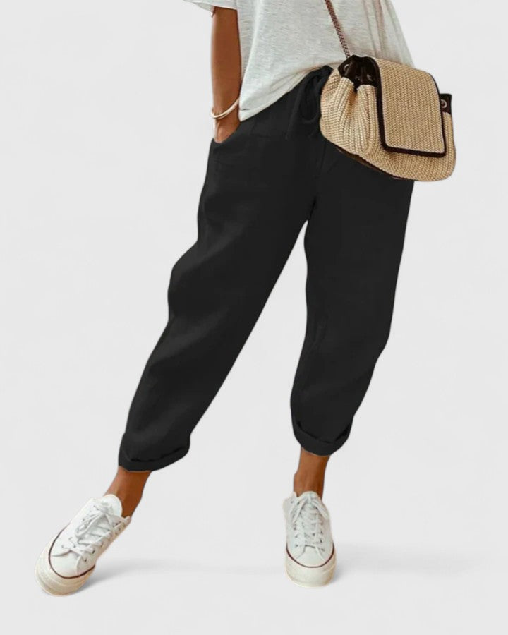 Madeline – Knit Tapered Jogger Pants