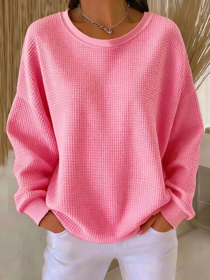 Wren – Oversized Crew Neck Knit Sweater