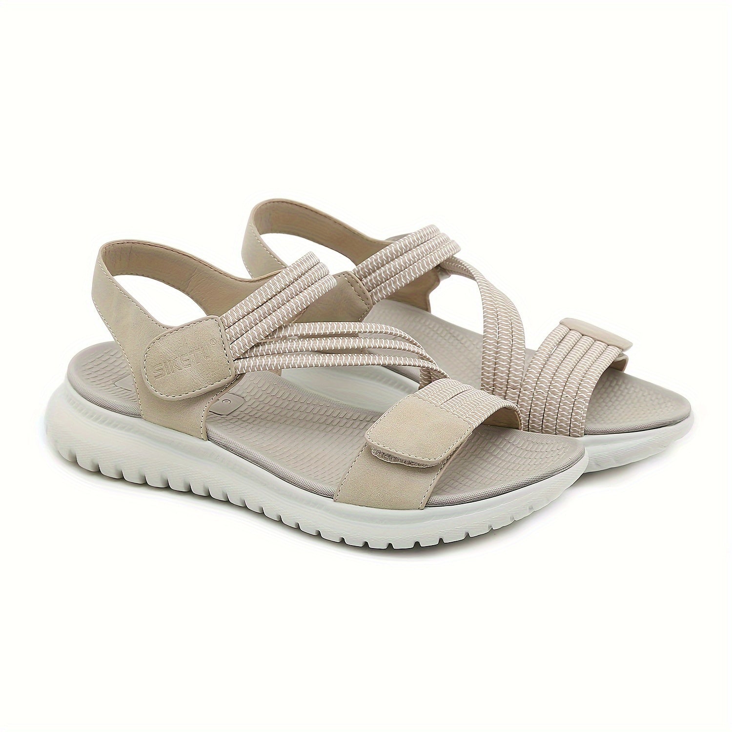Georgia – Orthopedic Ankle Strap Low Wedge Sandals