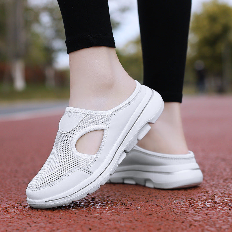 Emily – Mesh Slip On Sneaker Mules
