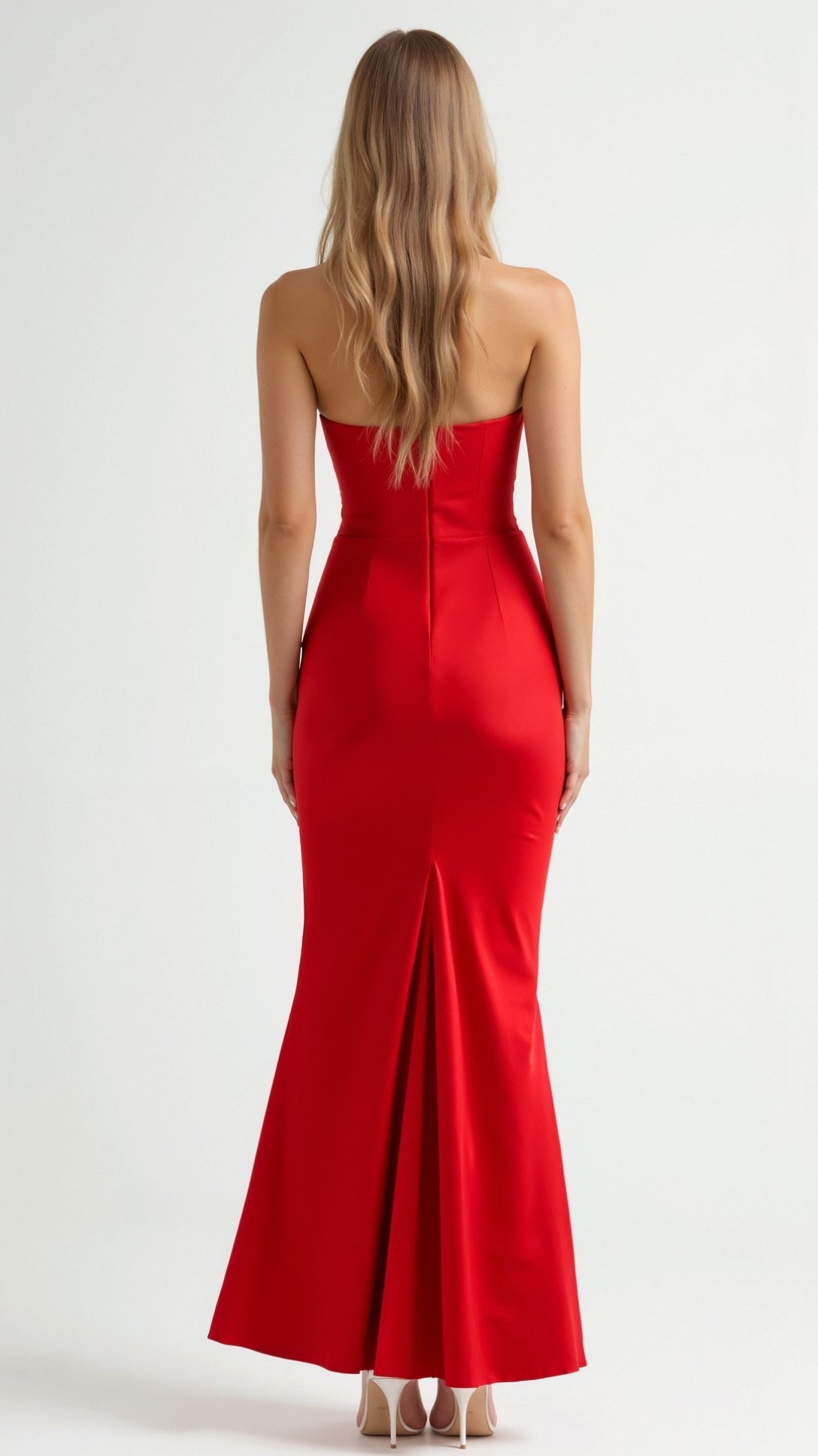 Renata – Strapless Bodycon Evening Maxi Dress