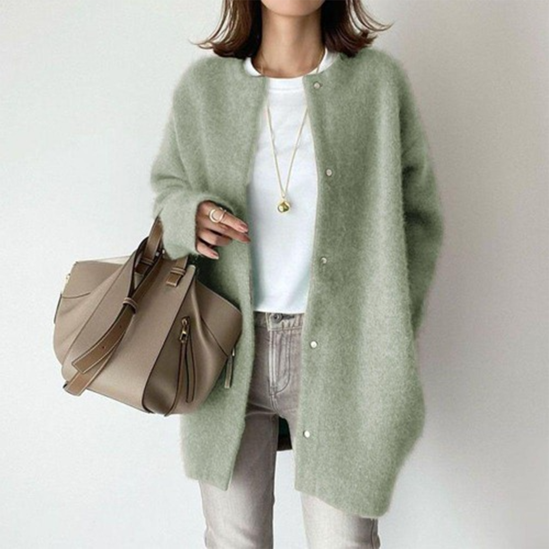 Mariana – Oversized Open Front Knit Cardigan