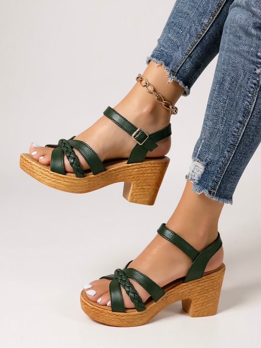 Daniela – Ankle Strap Block Heel Sandals