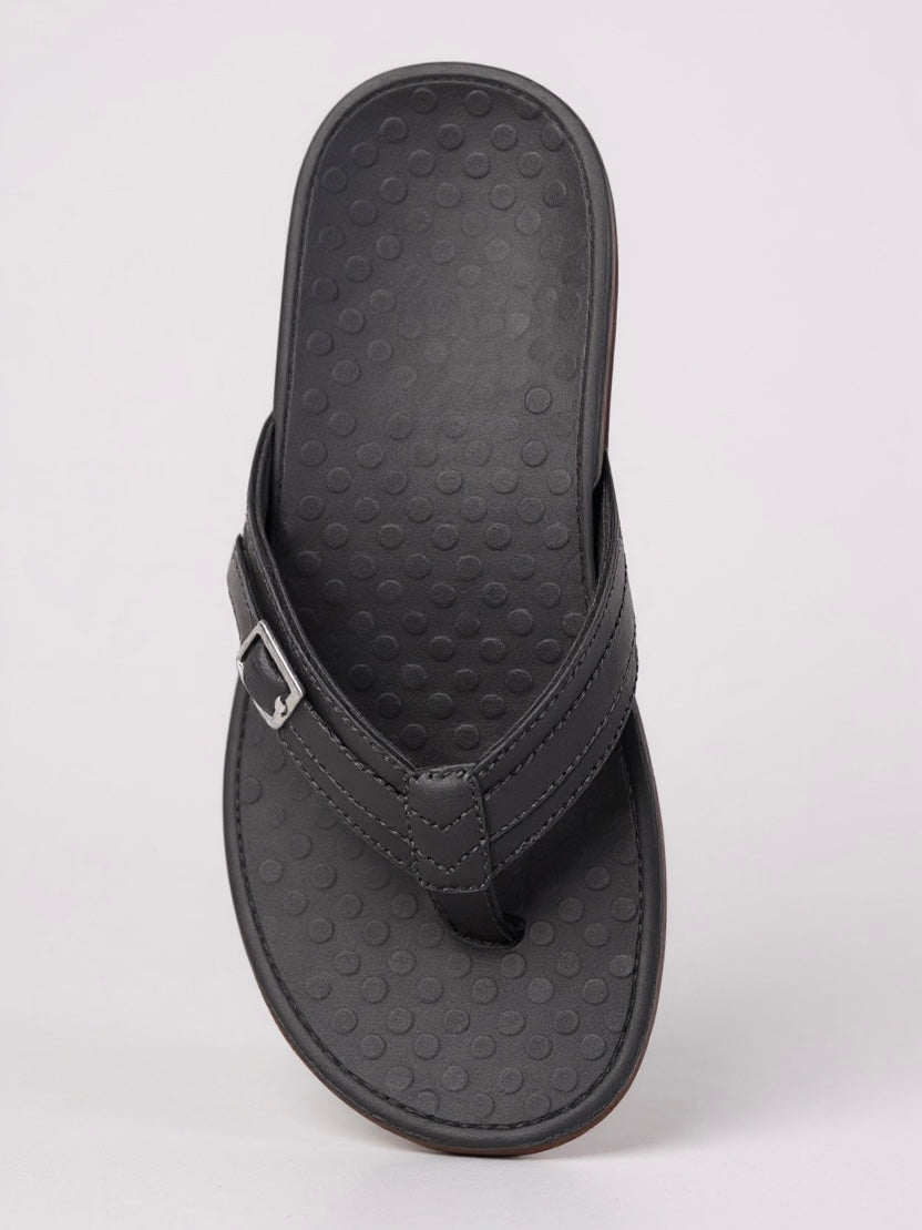 Estella – Denim Platform Thong Sandals