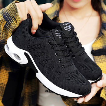 Evangeline – Mesh Lace Up Running Sneakers
