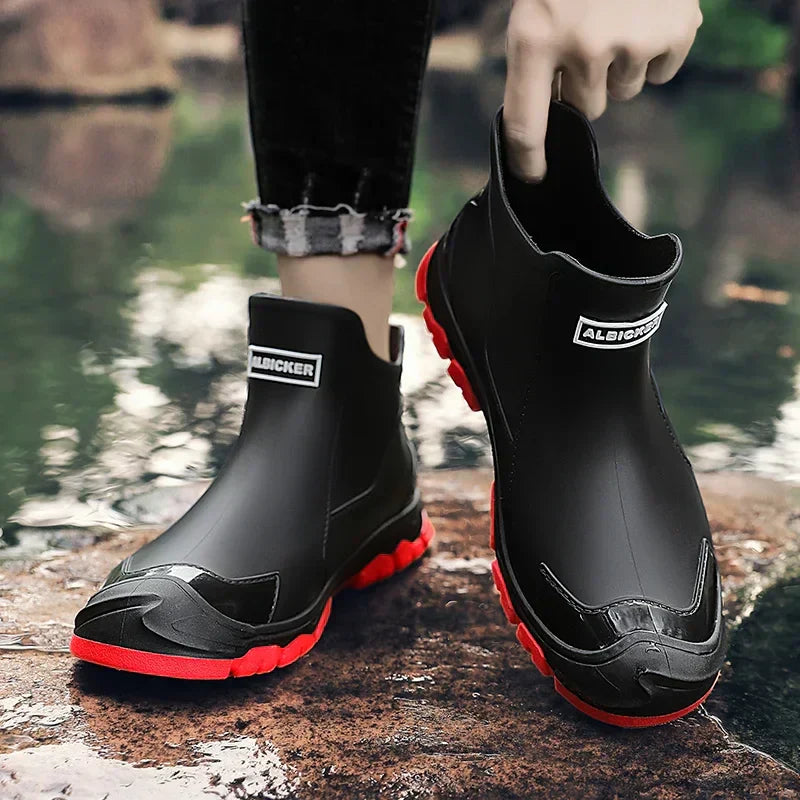 Georgia – Rubber Ankle Rain Boots