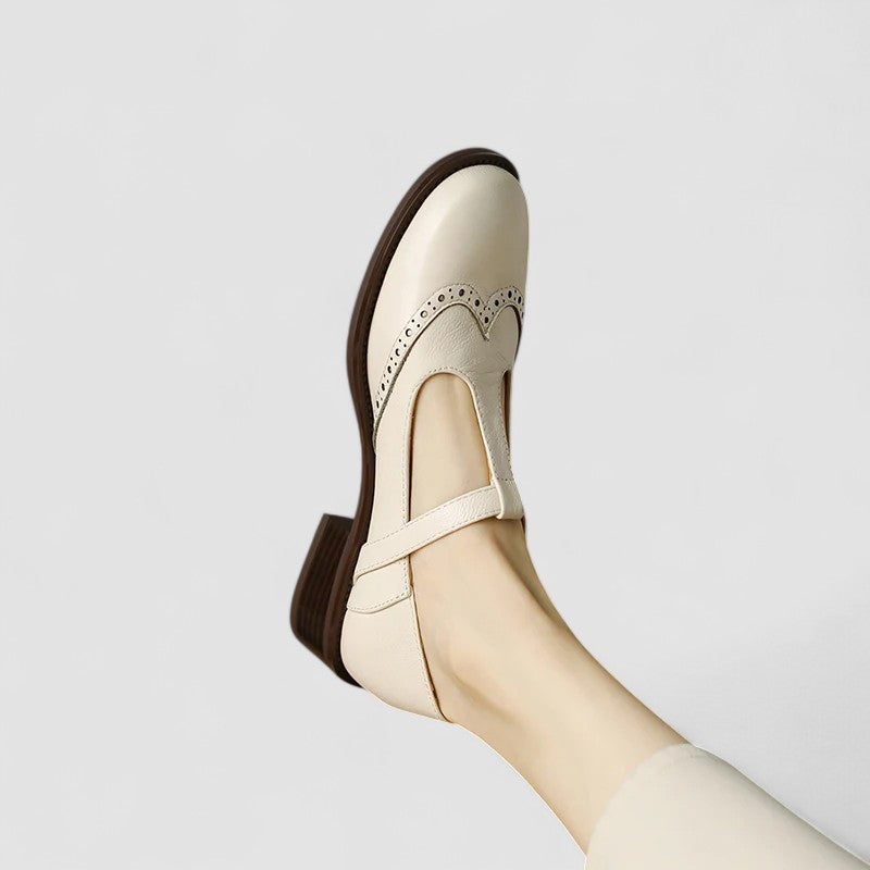 Norah – Square Toe Mary Jane Flats