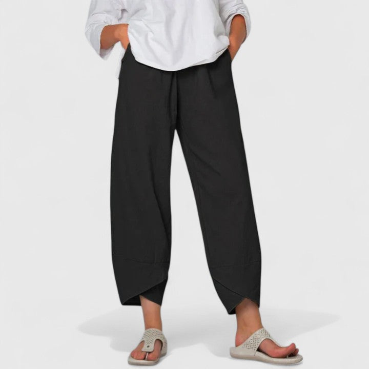 Genesis – Cropped Tapered Harem Pants
