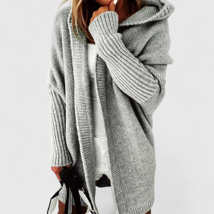 Brooke – Oversized Chunky Knit Open Front Cardigan