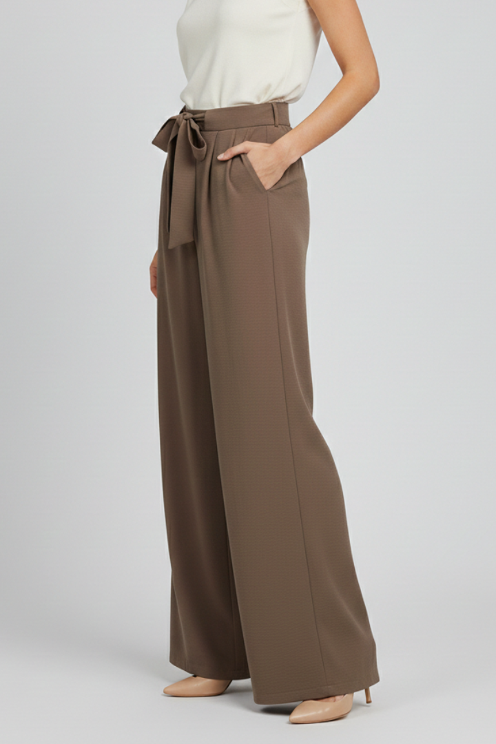 Catherine – High Waist Wide Leg Palazzo Pants