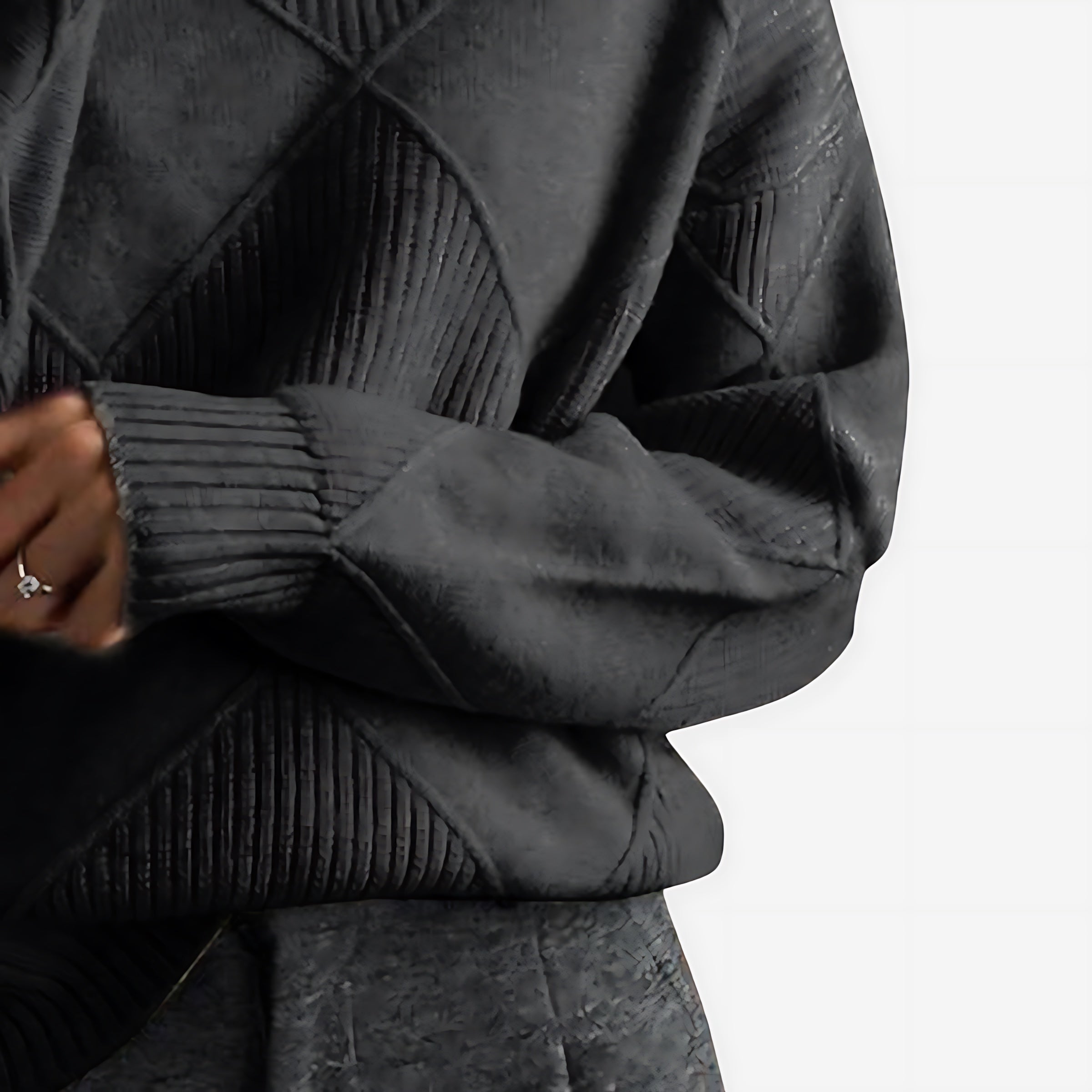 Aaliyah – Chunky Ribbed Turtleneck Sweater