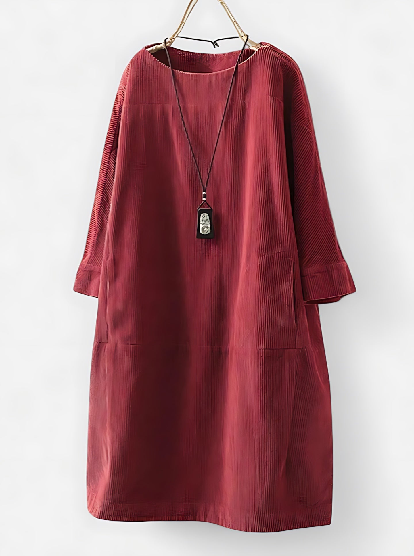 Adalynn – Oversized Long Sleeve Cocoon Dress