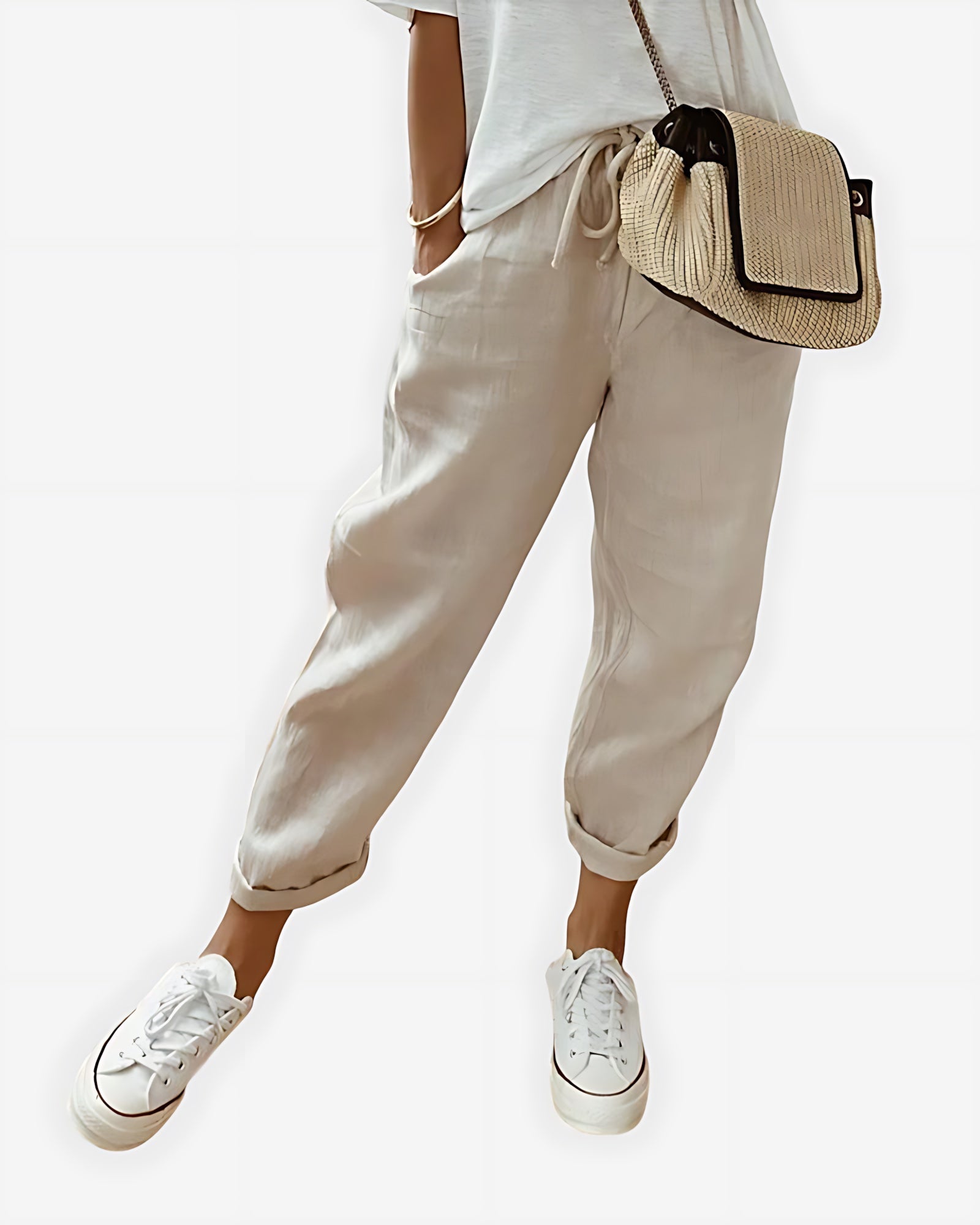 Adriana – High Waist Tapered Jogger Pants