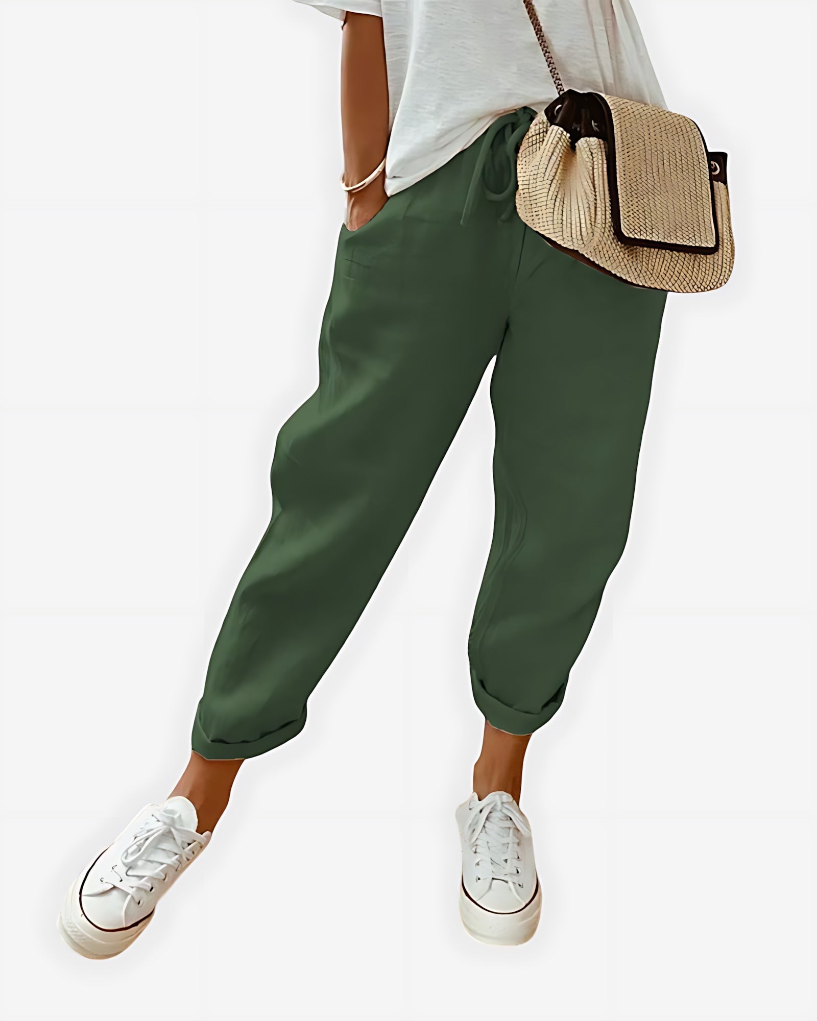 Adriana – High Waist Tapered Jogger Pants