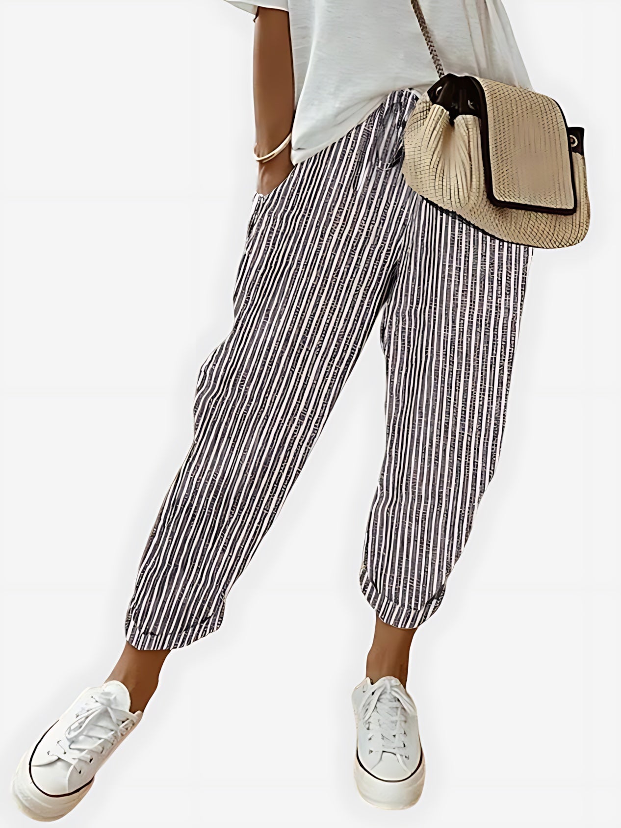 Adriana – High Waist Tapered Jogger Pants