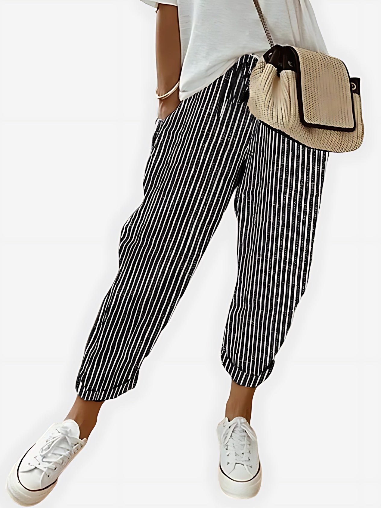 Adriana – High Waist Tapered Jogger Pants