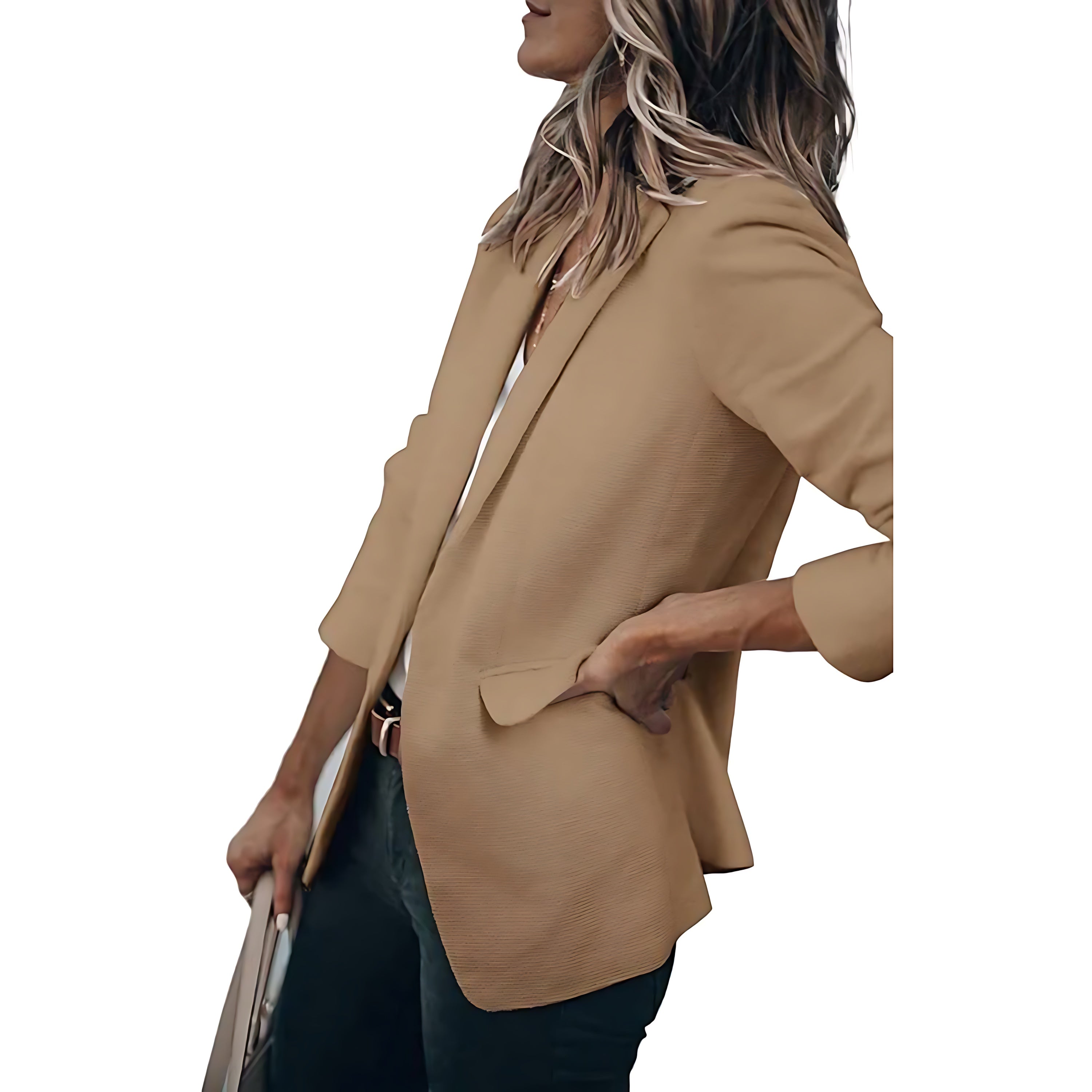 Alice – Tailored Single Button Blazer