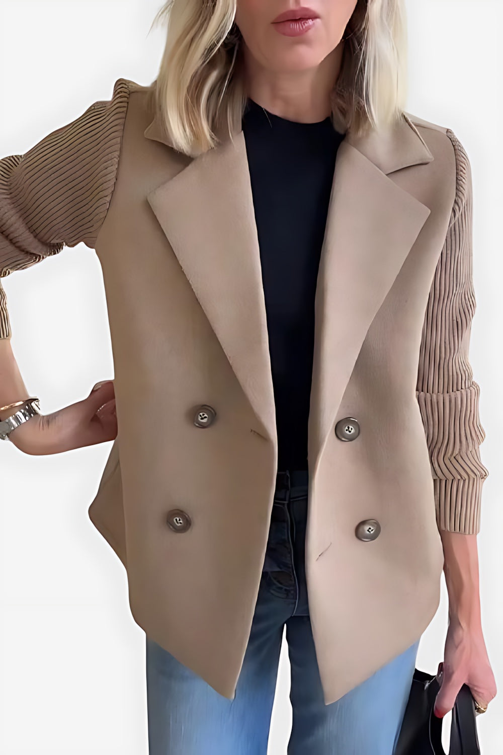 Amelia – Double Breasted Tailored Blazer