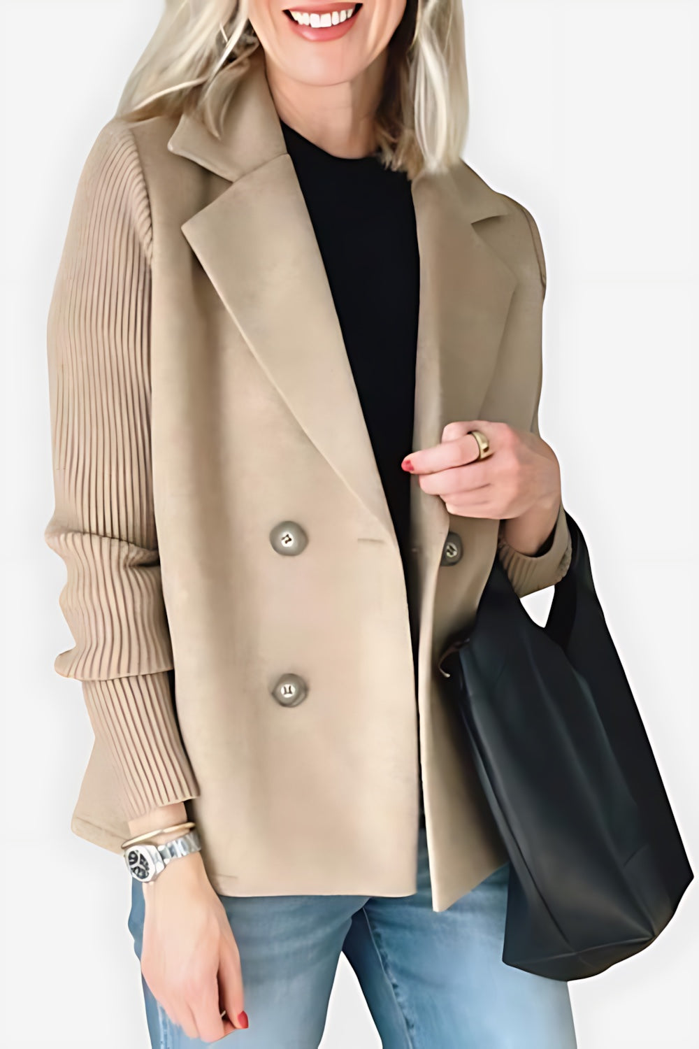 Amelia – Double Breasted Tailored Blazer