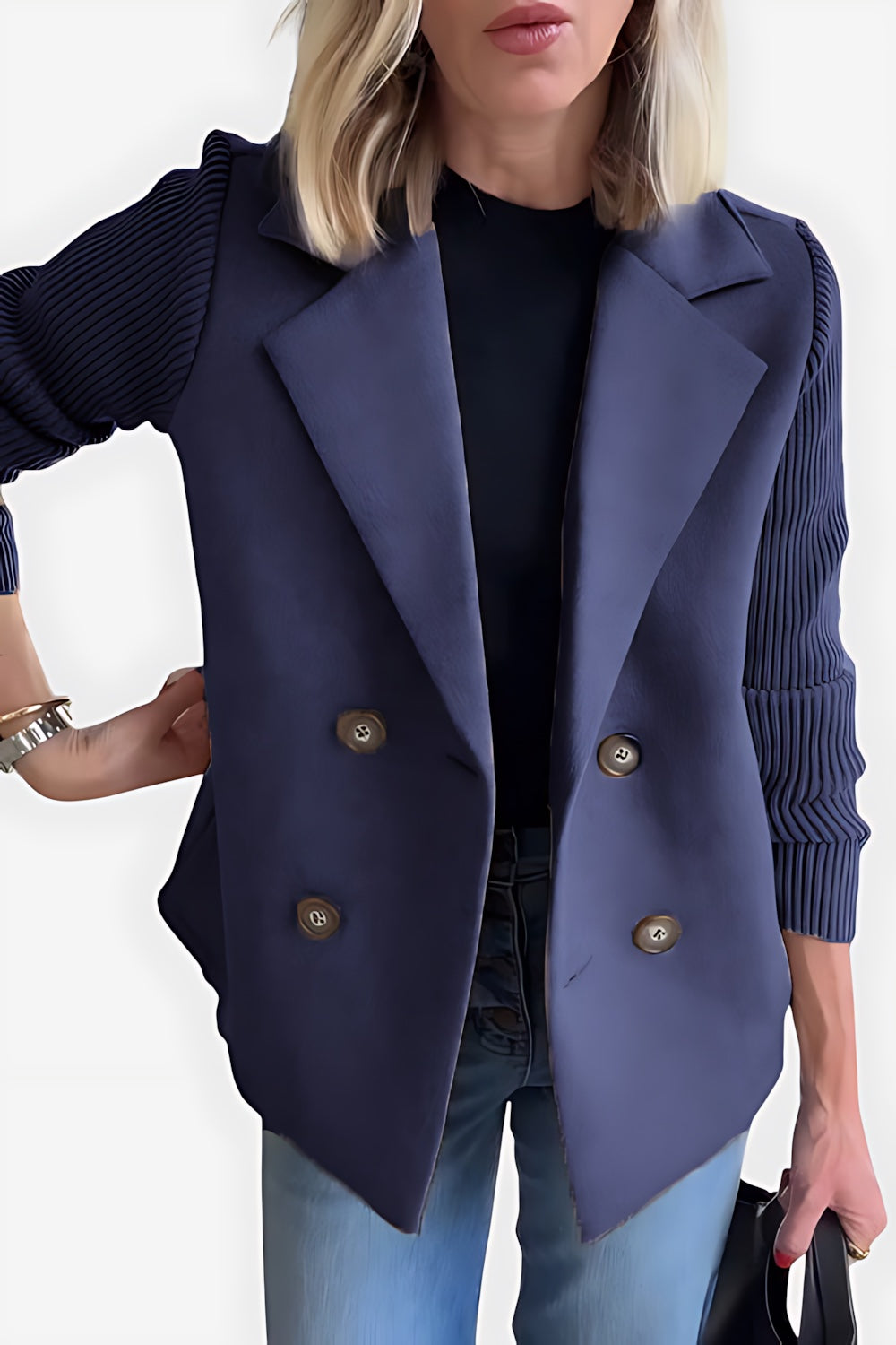 Amelia – Double Breasted Tailored Blazer