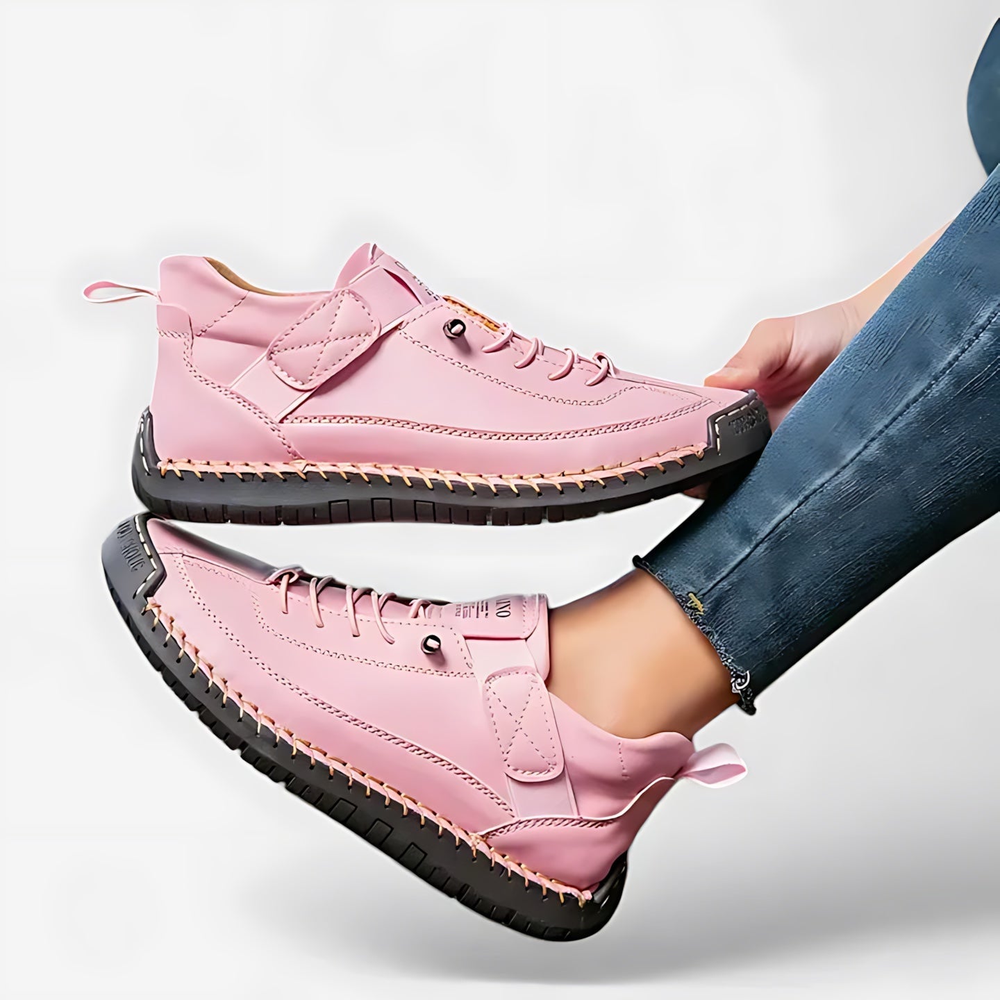 Amelia – Lace Up Platform Low Top Sneakers