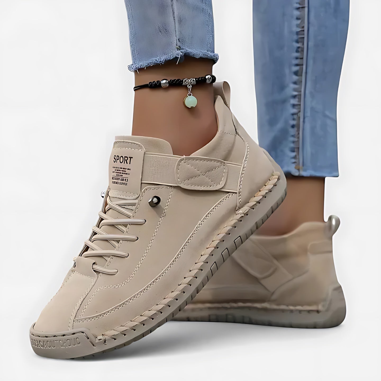 Amelia – Lace Up Platform Low Top Sneakers