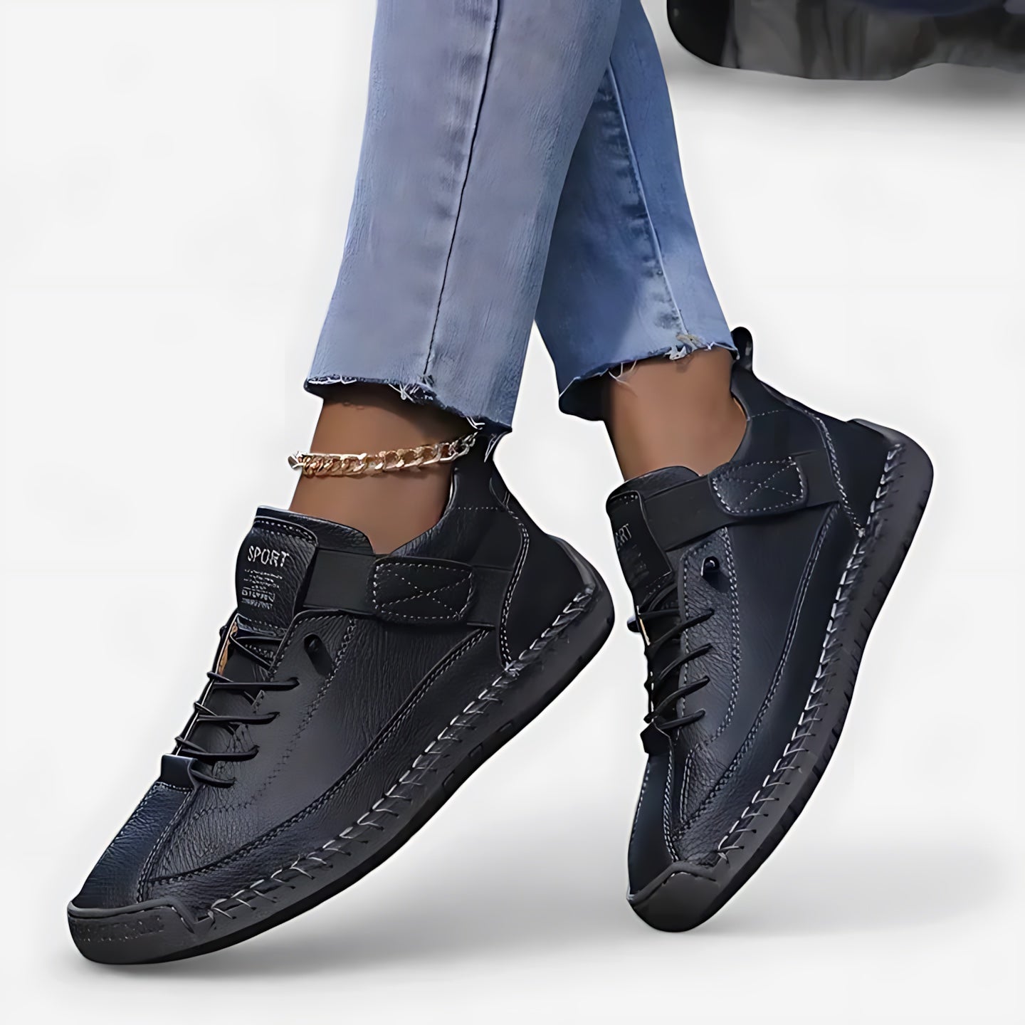 Amelia – Lace Up Platform Low Top Sneakers