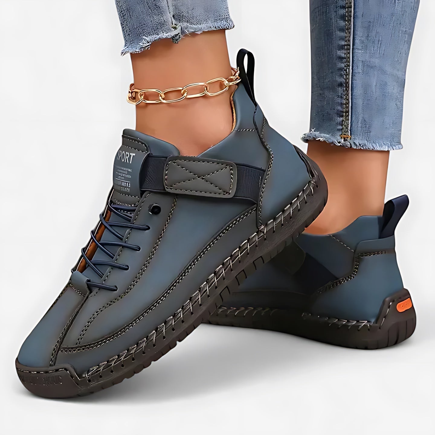 Amelia – Lace Up Platform Low Top Sneakers