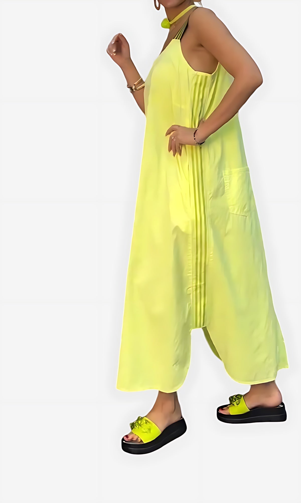 Annie – Loose Fit Tank Summer Maxi Dress