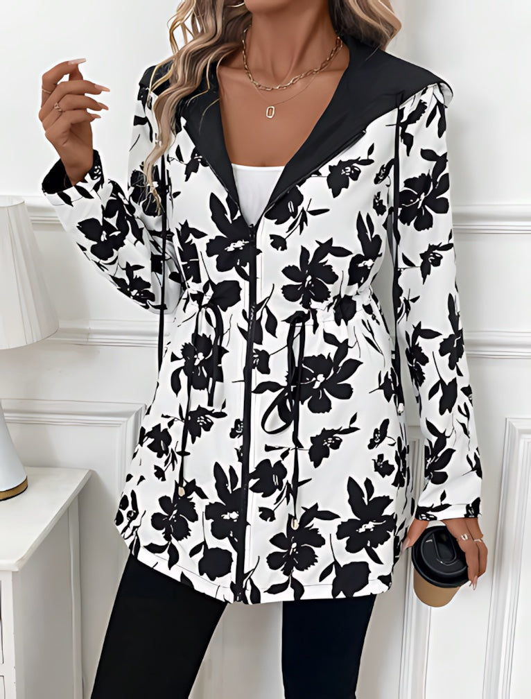 Arya – Reversible Leopard Print Coat