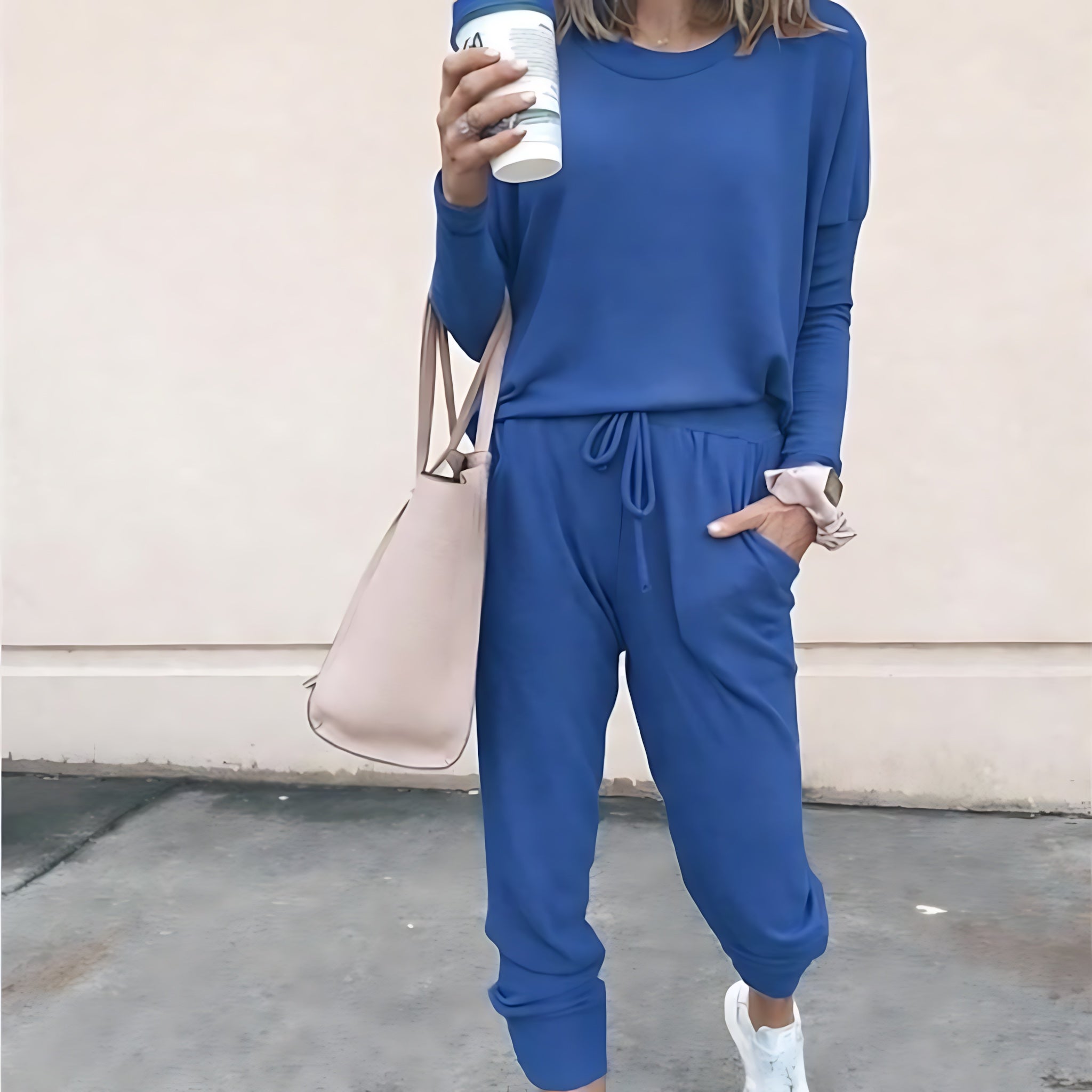 Audrey – Long Sleeve Top And Joggers Lounge Set