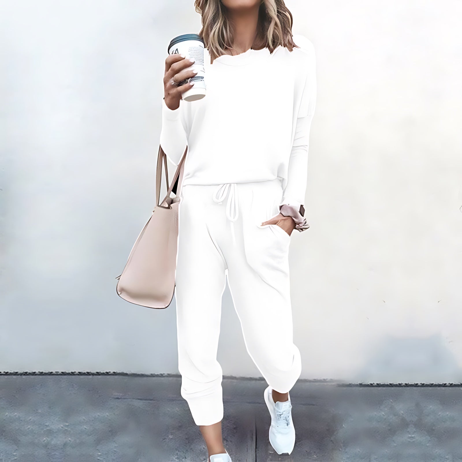 Audrey – Long Sleeve Top And Joggers Lounge Set
