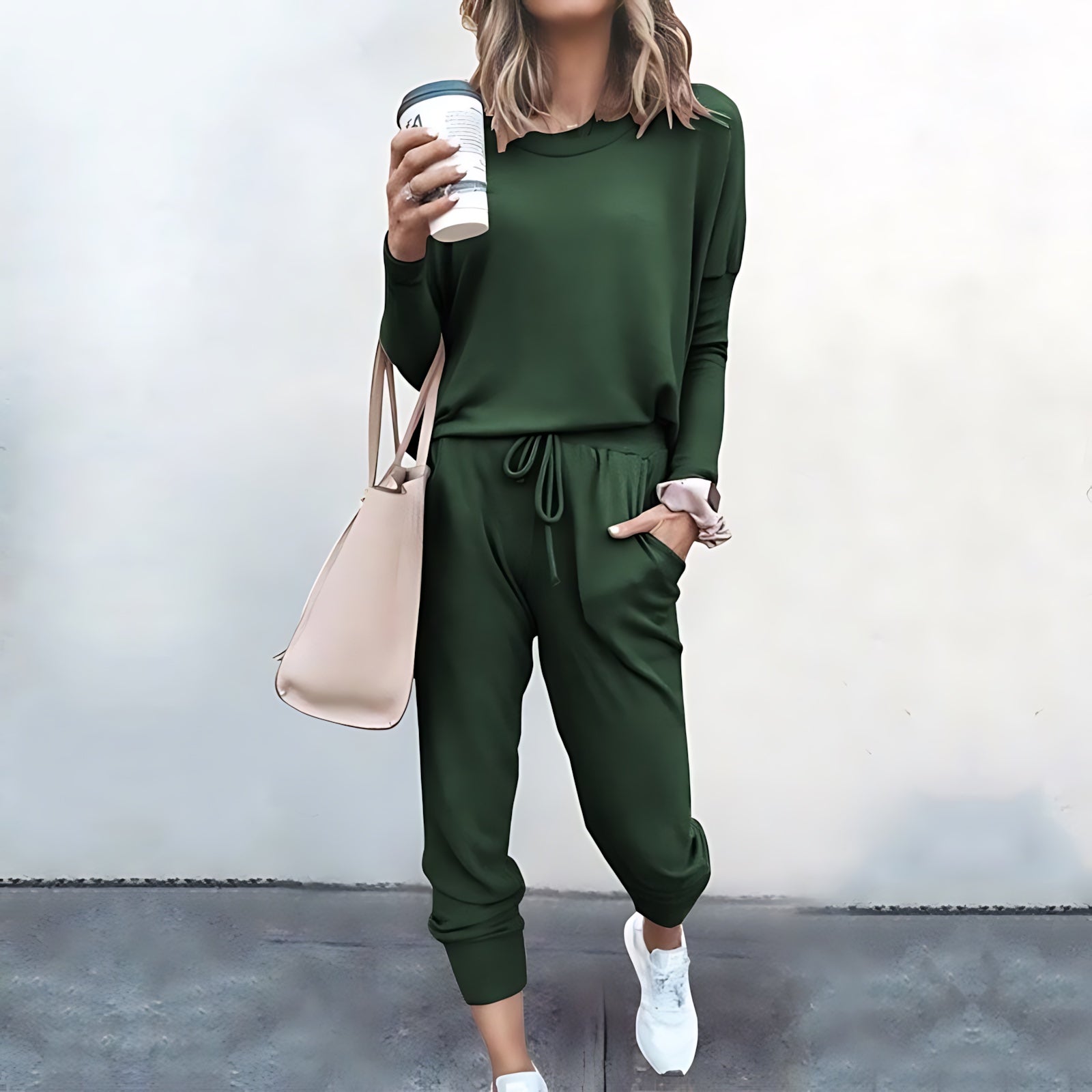 Audrey – Long Sleeve Top And Joggers Lounge Set