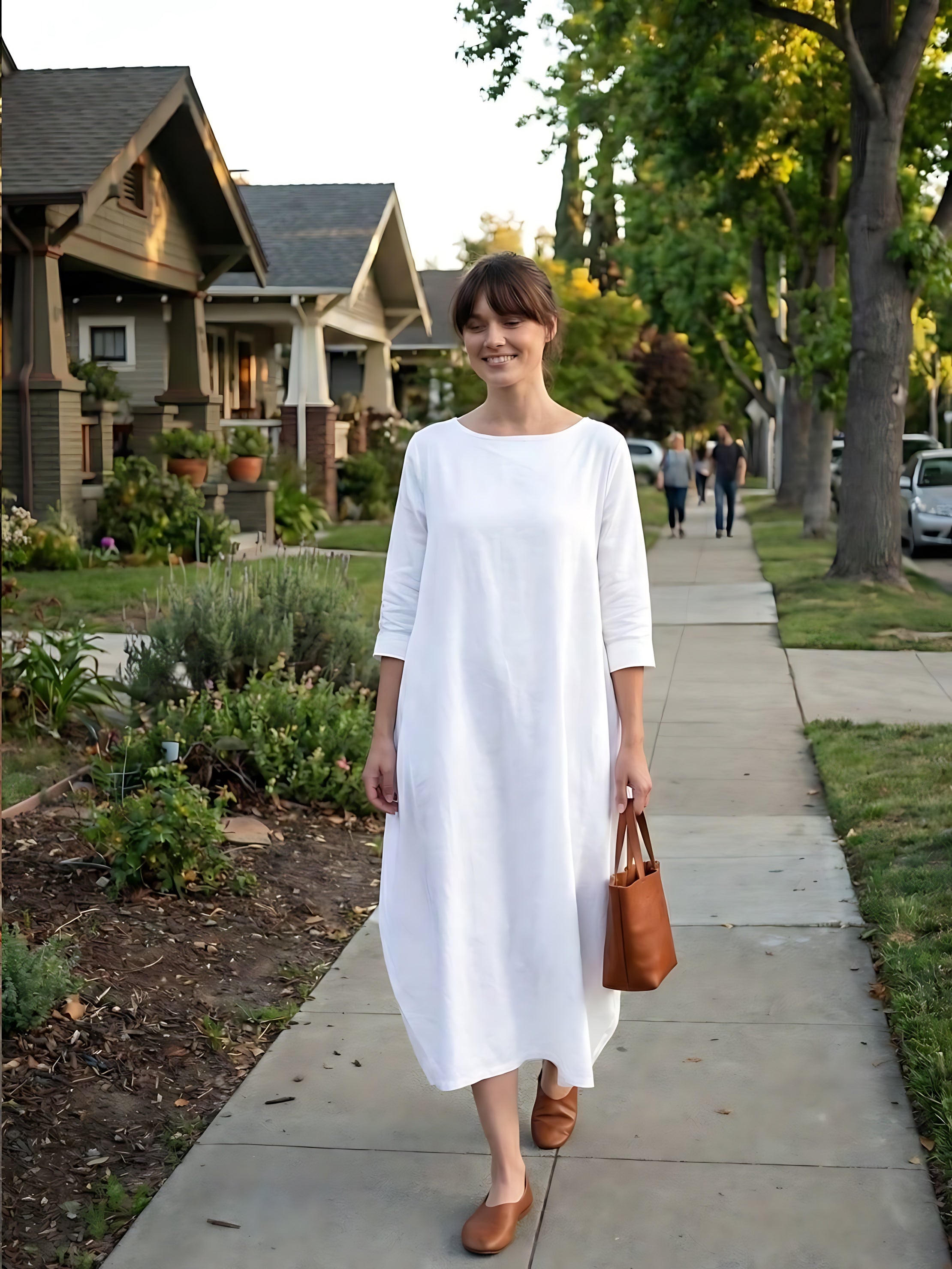 Aurora – Oversized Boho Kaftan Maxi Dress