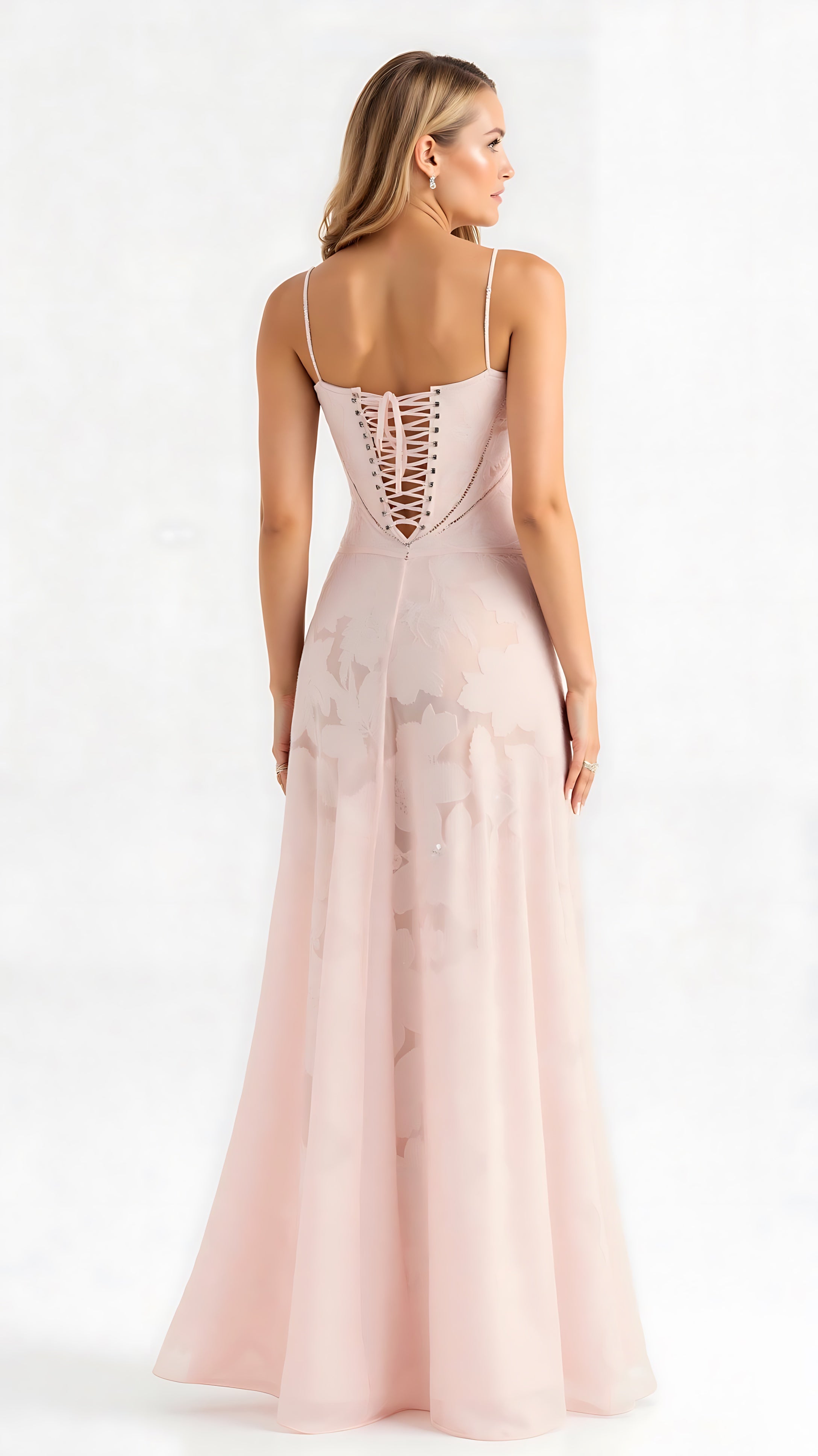 Avery – Lace Cami Wedding Guest Maxi Dress