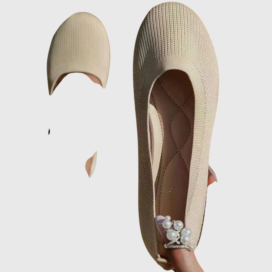 Ariana – Ankle Strap Round Toe Ballet Flats
