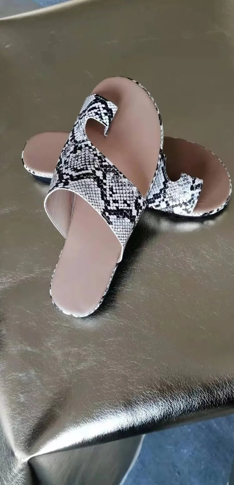 Mariana – Platform Wedge Slide Sandals