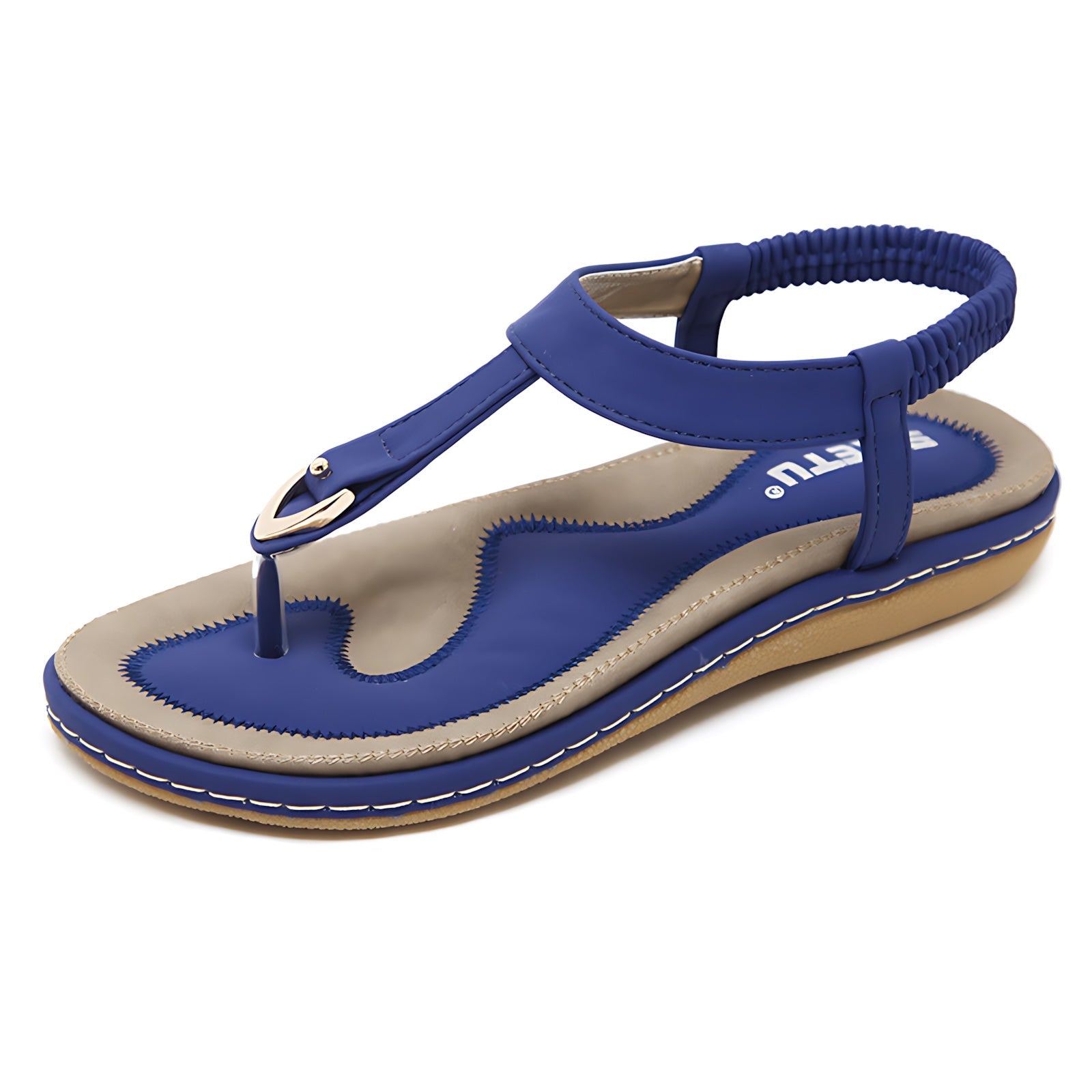 Bianca – T-Strap Thong Flat Sandals