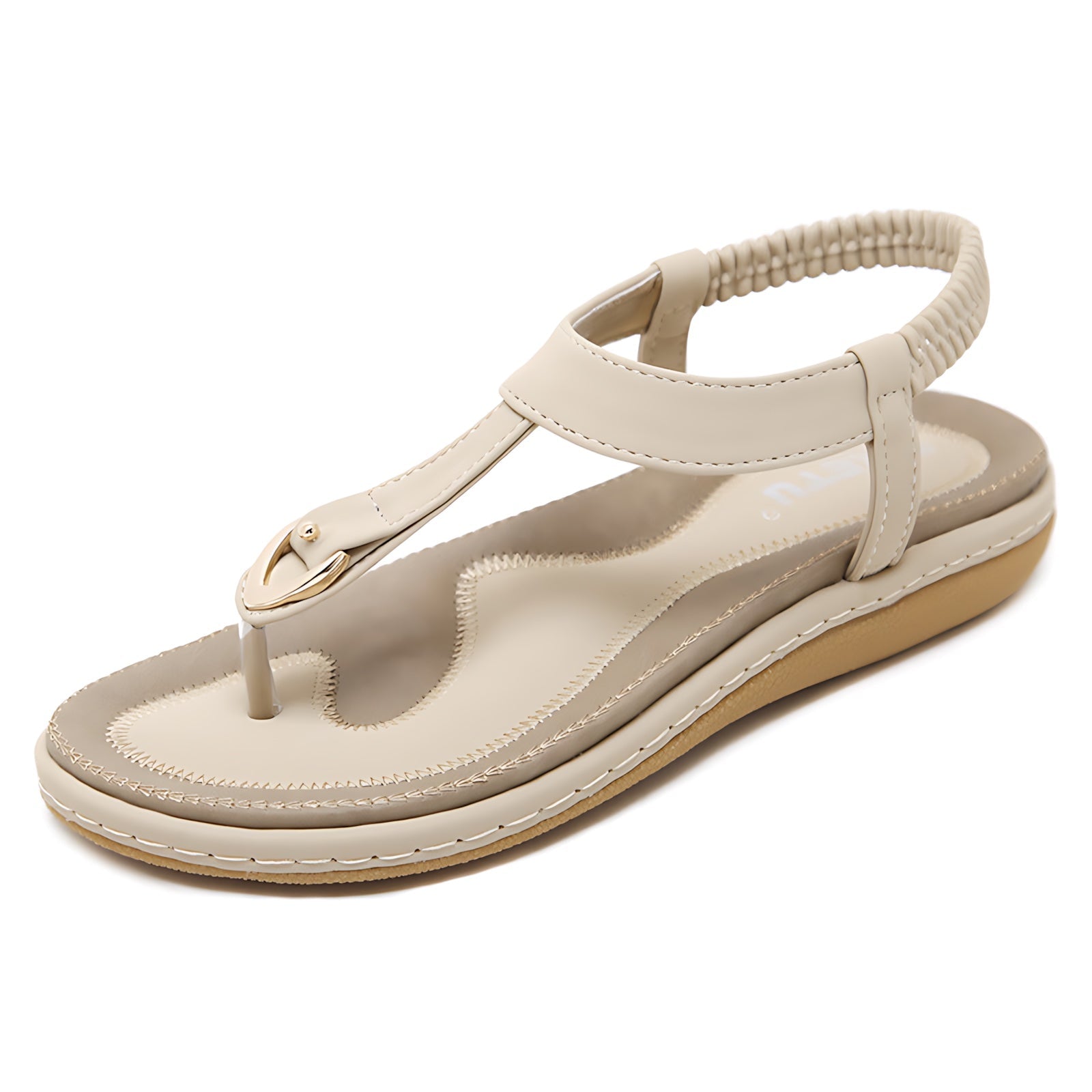 Bianca – T-Strap Thong Flat Sandals
