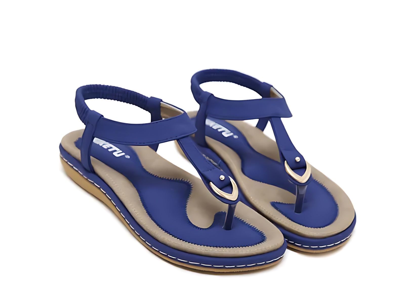 Bianca – T-Strap Thong Flat Sandals