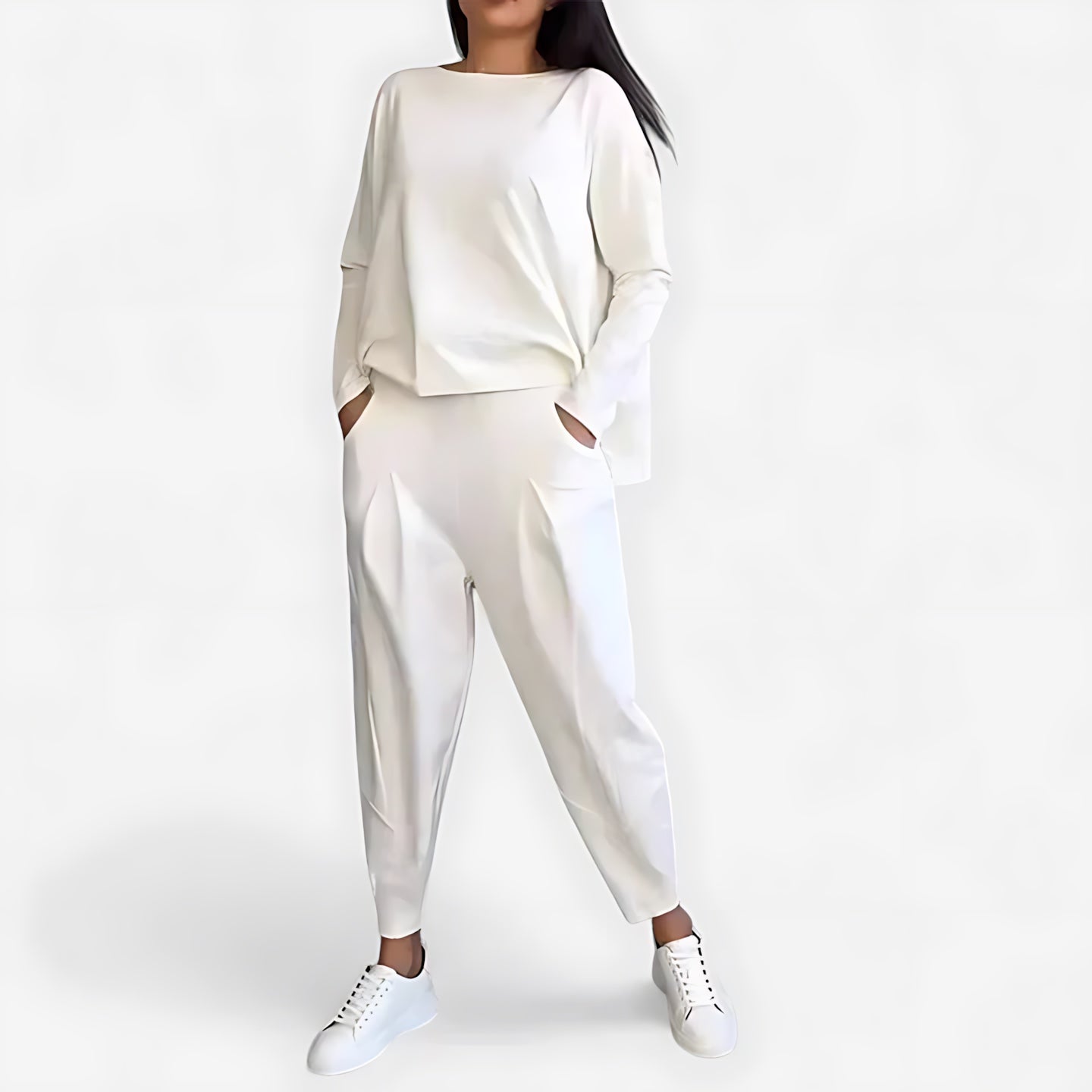 Blakely – Long Sleeve Top and Wide Leg Pants Set