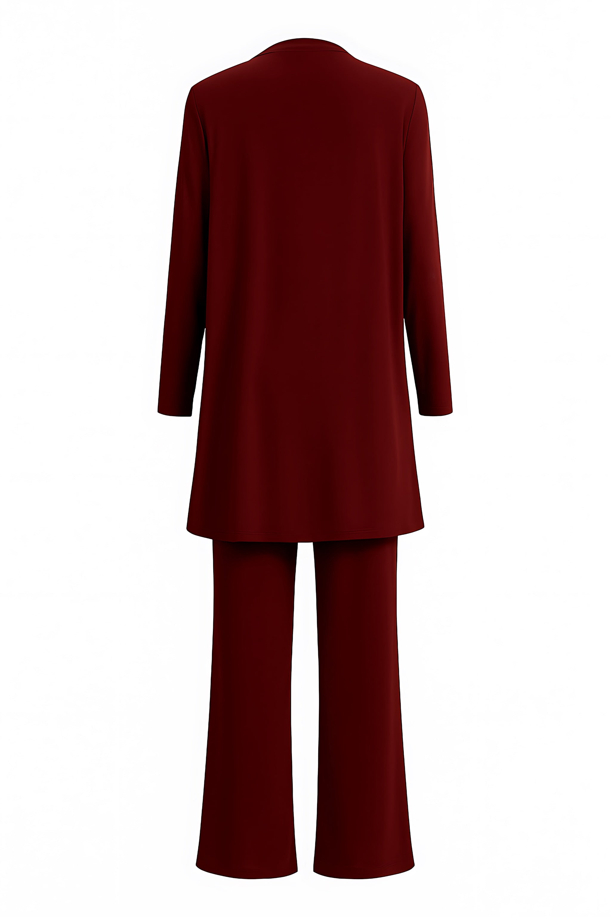 Brianna – Three Piece Cardigan Tank Top And Wide Leg Pants Set