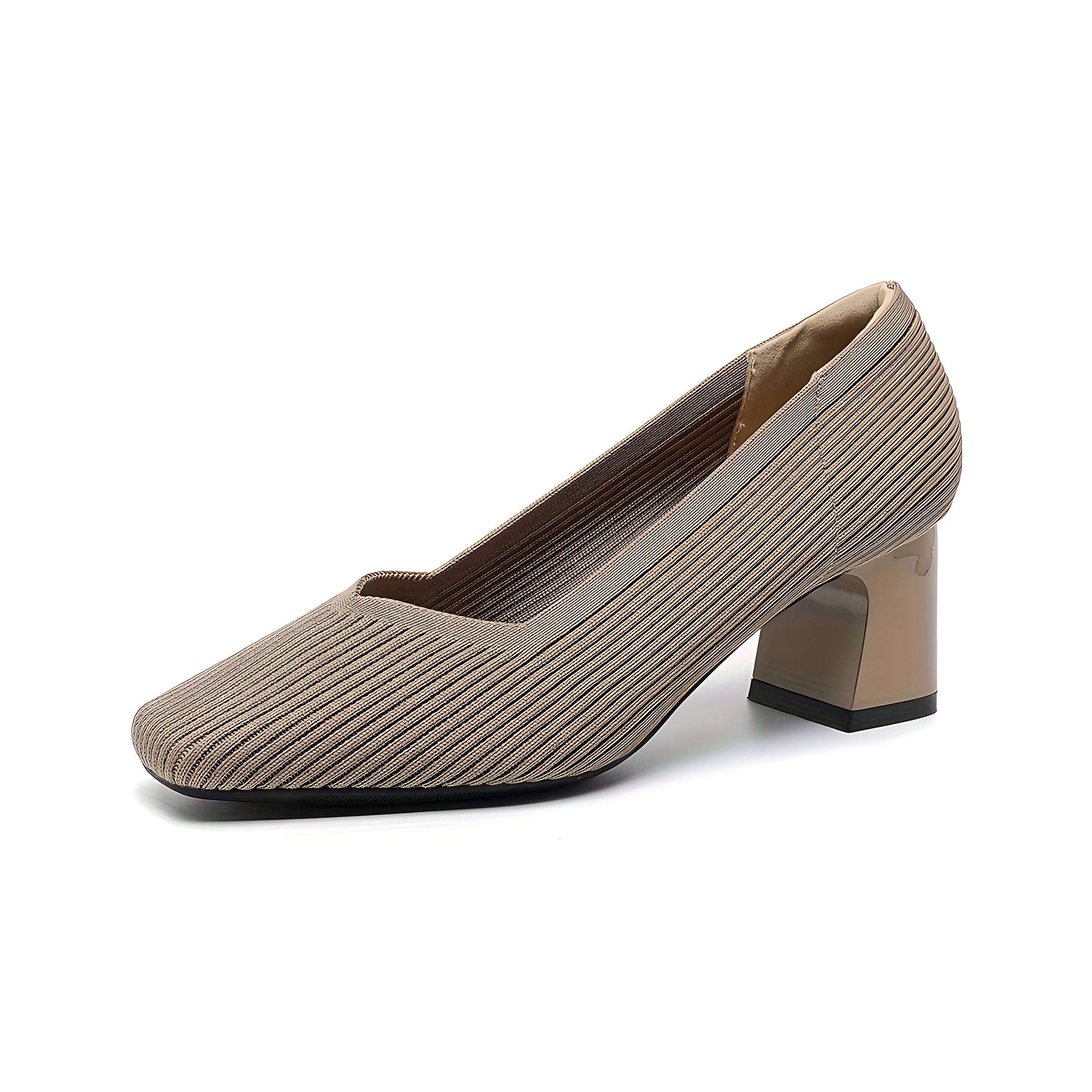 Brooke – Pointed Toe Block Heel Pumps