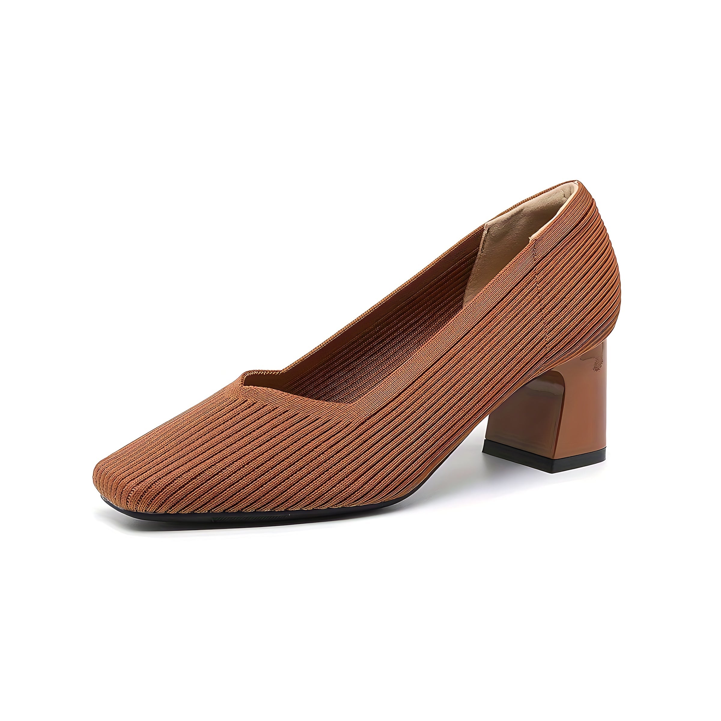 Brooke – Pointed Toe Block Heel Pumps