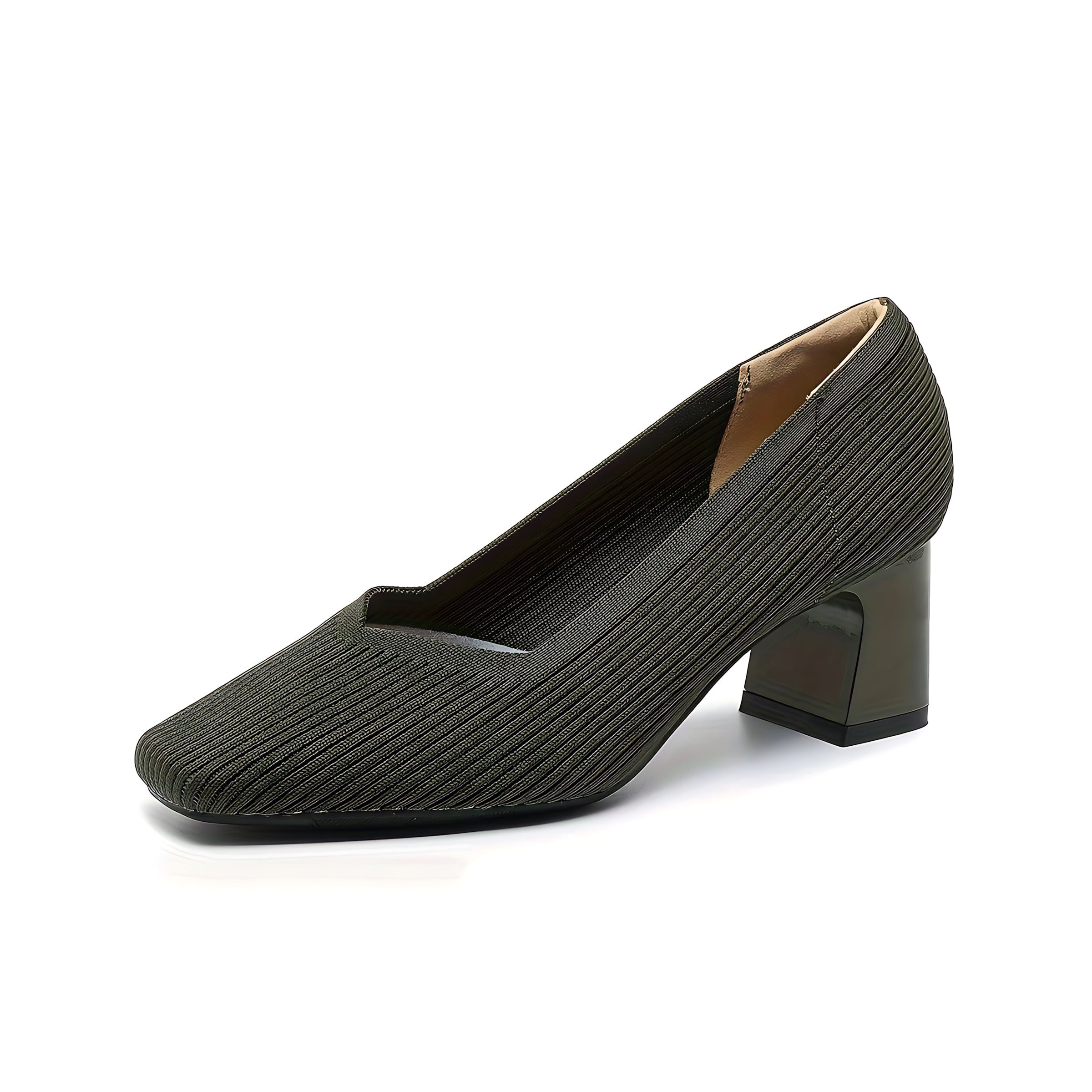Brooke – Pointed Toe Block Heel Pumps