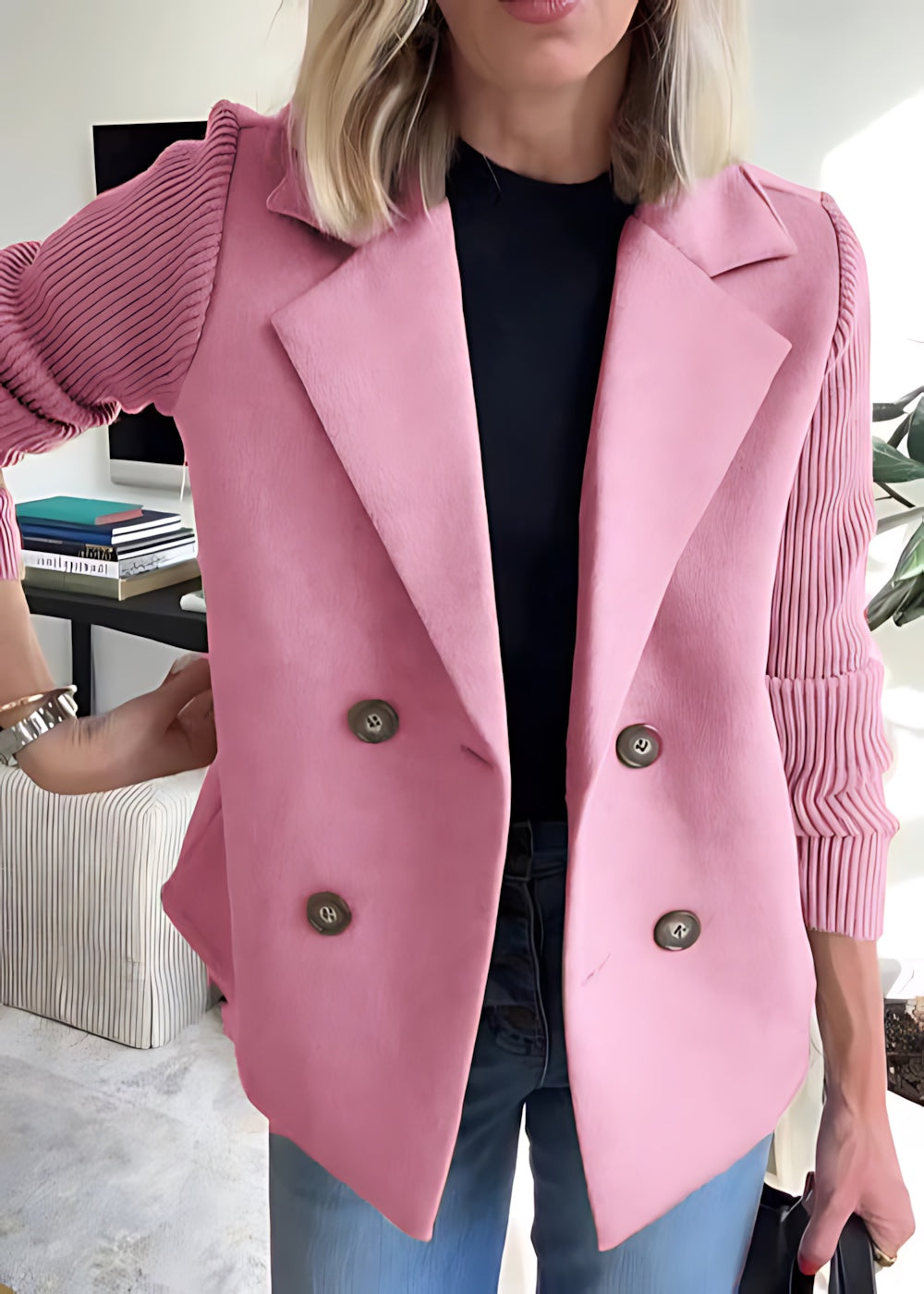 Camille – Double Breasted Tailored Blazer